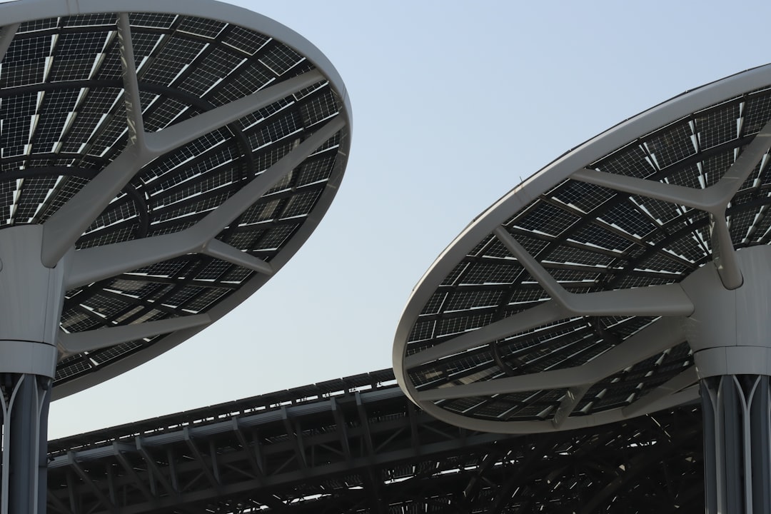 Photo solar car structures